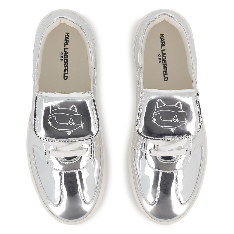Basket effet miroir KARL LAGERFELD KIDS 
                        FILLE