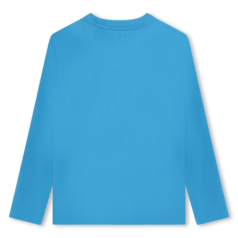 T-shirt uni avec &eacute;tiquette TIMBERLAND 
                        GARCON