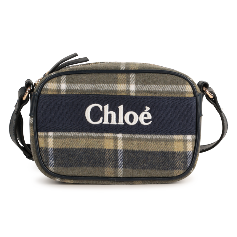 Sac bandouli&egrave;re &agrave; carreaux CHLOE 
                        FILLE