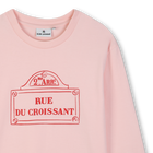 Tee-shirt manches longues KIDS AROUND 
                    FILLE