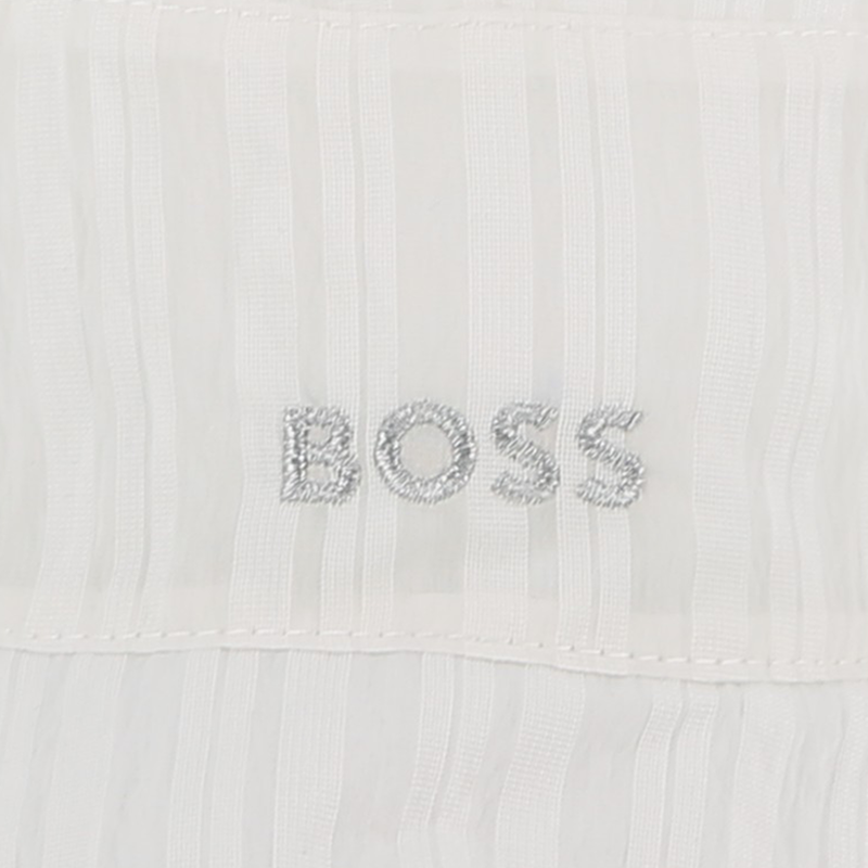 CHAPEAU AVEC LIENS BOSS 
                        FILLE