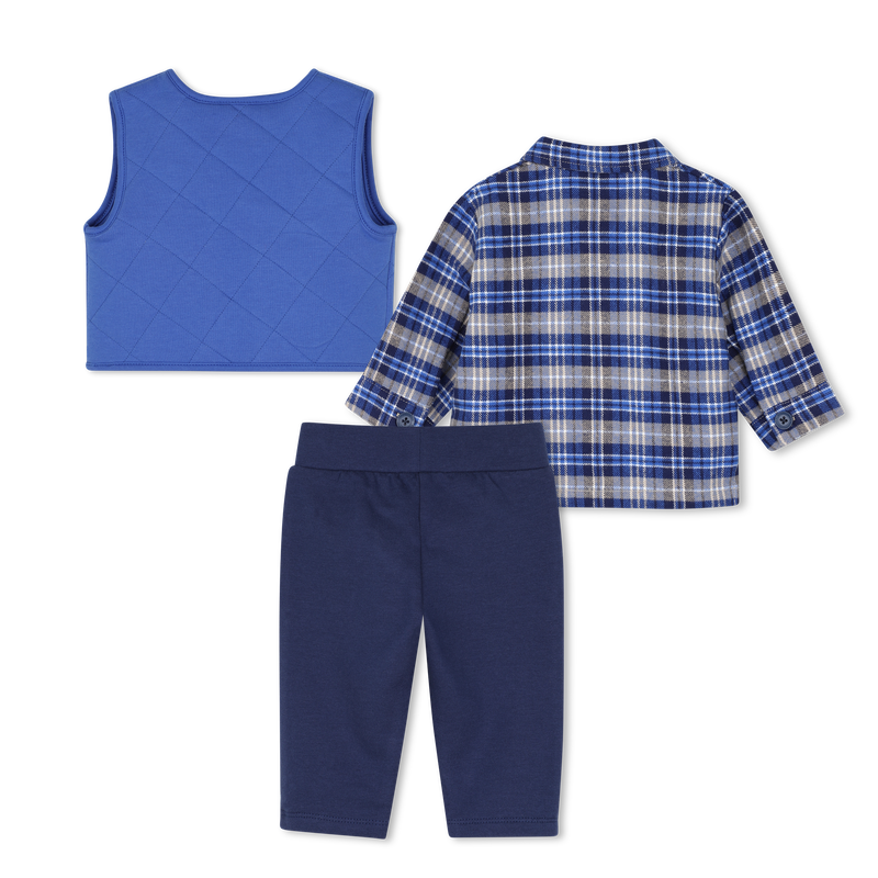 Ensemble cardigan, chemise et pantalon TIMBERLAND 
                        GARCON