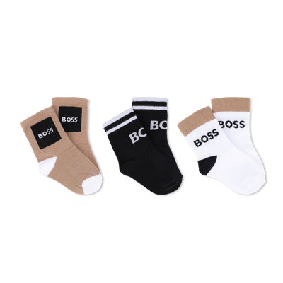 LOT DE 3 PAIRES DE CHAUSSETTES BOSS GARCON