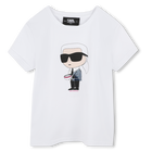 T-SHIRT KORTE MOUWEN, WIT, hi-res