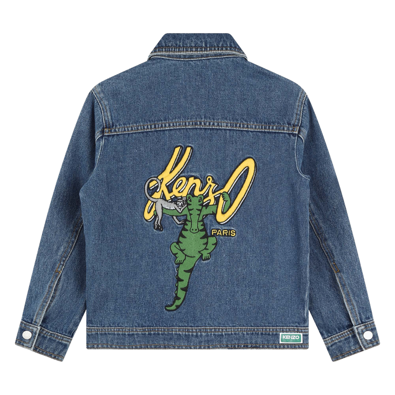 Denim vest KENZO KIDS 
                        UNISEX