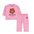 Set sweatshirt en broek, ROZE, hi-res