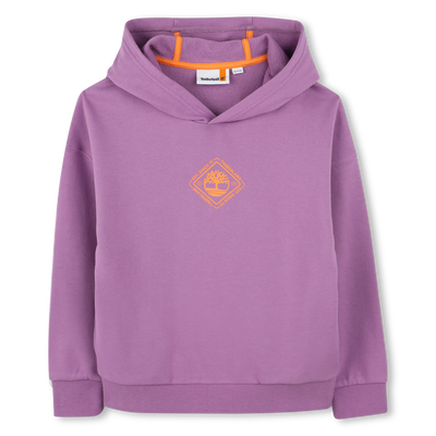 Sweat-shirt &agrave; capuche logo TIMBERLAND GARCON