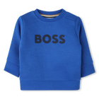 Fleece sweatshirt, HELDER KOBALT, hi-res