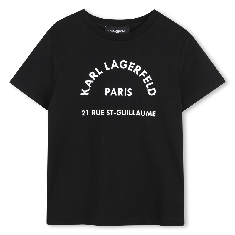 T-SHIRT IMPRIME KARL LAGERFELD KIDS 
                        GARCON