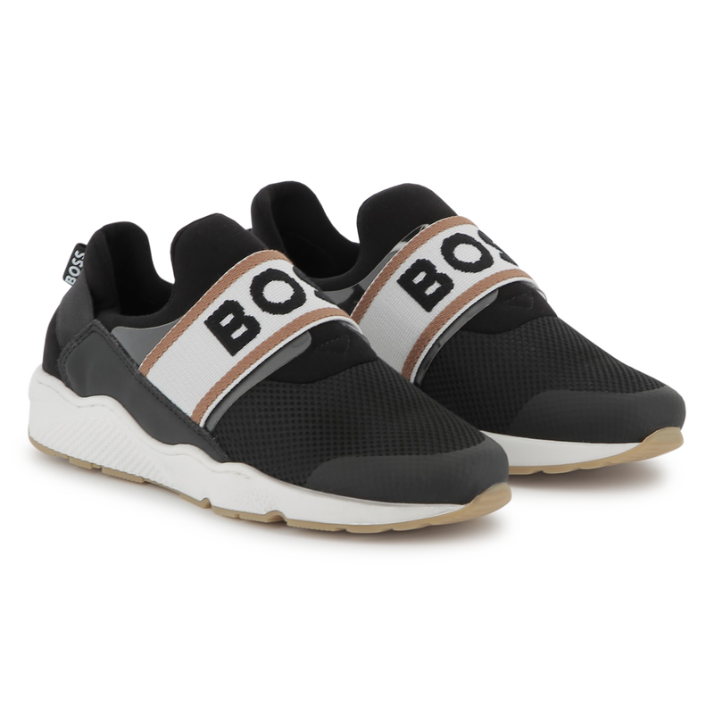 Baskets basses &eacute;lastiqu&eacute;es BOSS 
                        GARCON