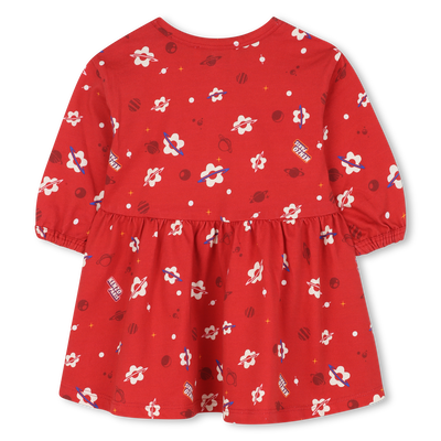 Robe &agrave; manches longues KENZO KIDS FILLE
