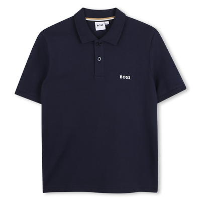 POLOSHIRT MET KORTE MOUWEN BOSS BOY