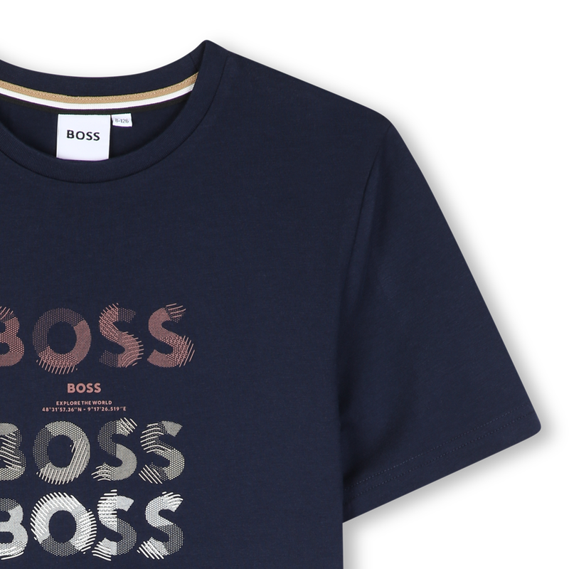 Tee-shirt manches courtes BOSS 
                        GARCON