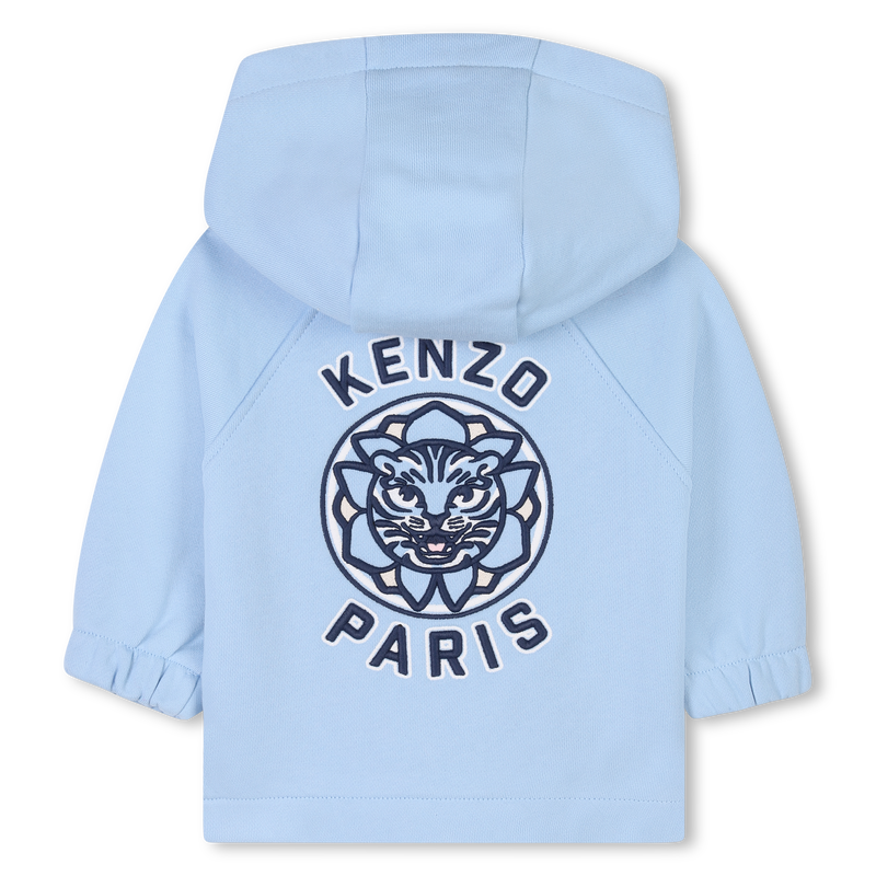 Cardigan de jogging zipp&eacute; KENZO KIDS 
                        GARCON