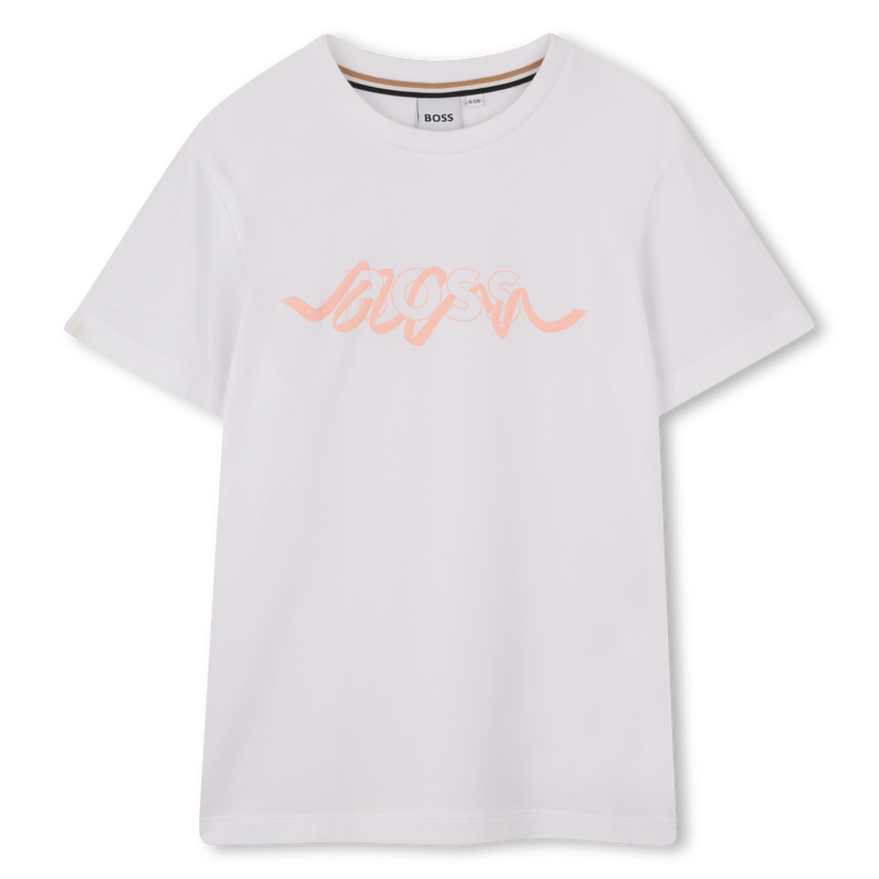 T-SHIRT MET KORTE MOUWEN BOSS 
                        GIRL