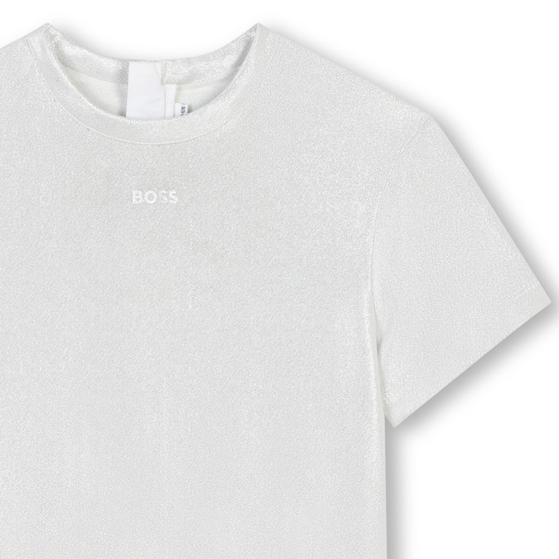 Robe doubl&eacute;e &agrave; manches courtes BOSS 
                        FILLE