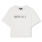 T-shirt &agrave; manches courtes DKNY 
                    FILLE