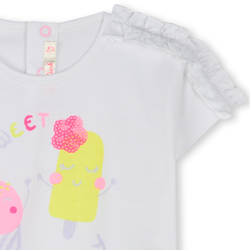 T-shirt manches courtes BILLIEBLUSH 
                        FILLE