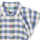 Blouse manches courtes coton KENZO KIDS 
                    FILLE
