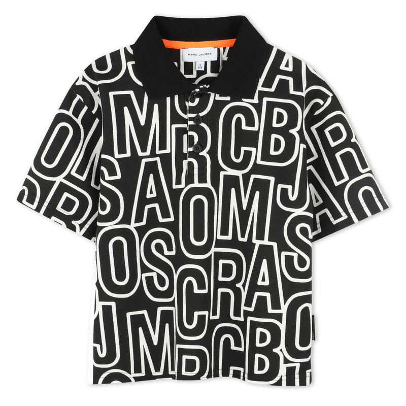 Polo met monogramprint MARC JACOBS 
                        BOY