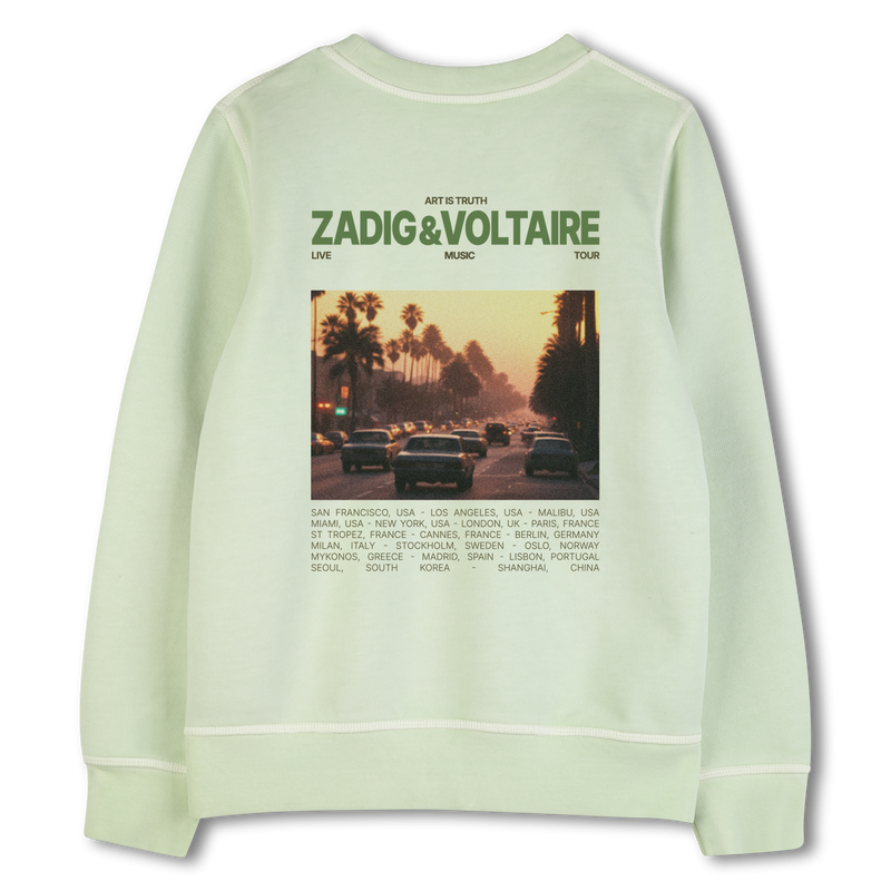 SWEAT COL ROND ZADIG & VOLTAIRE 
                        GARCON