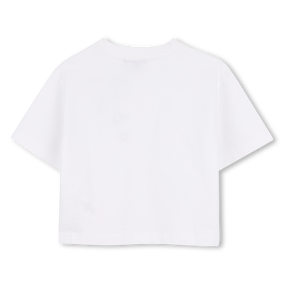 TEE-SHIRT MANCHES COURTES DKNY FILLE
