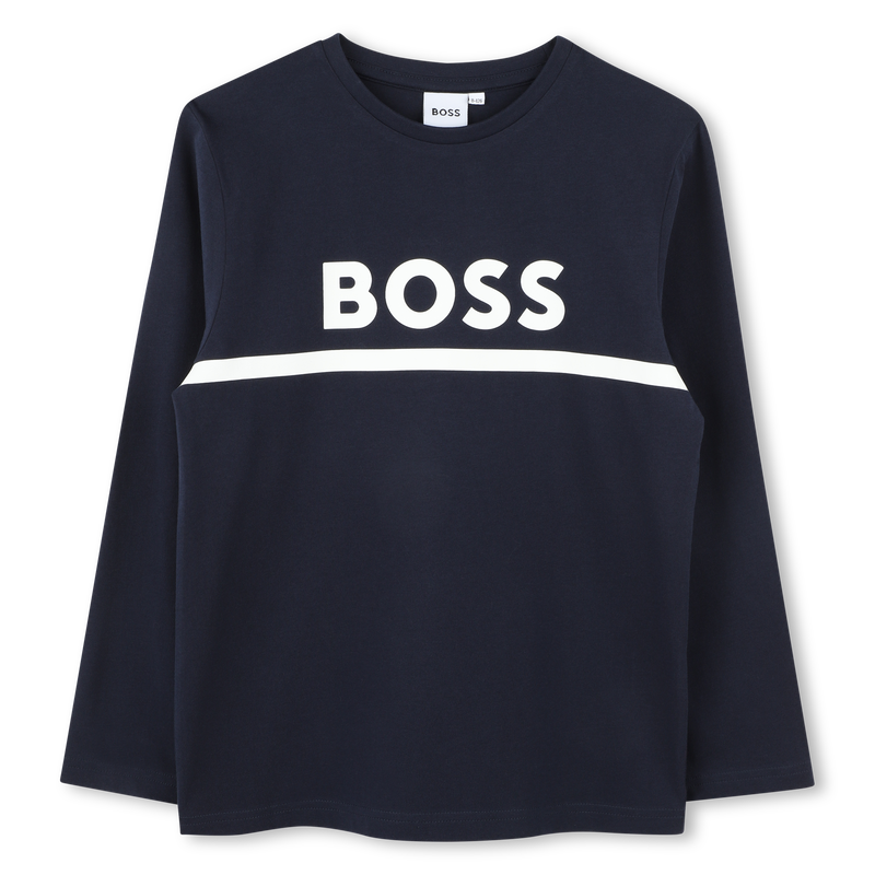 TEE-SHIRT MANCHES LONGUES BOSS 
                        GARCON