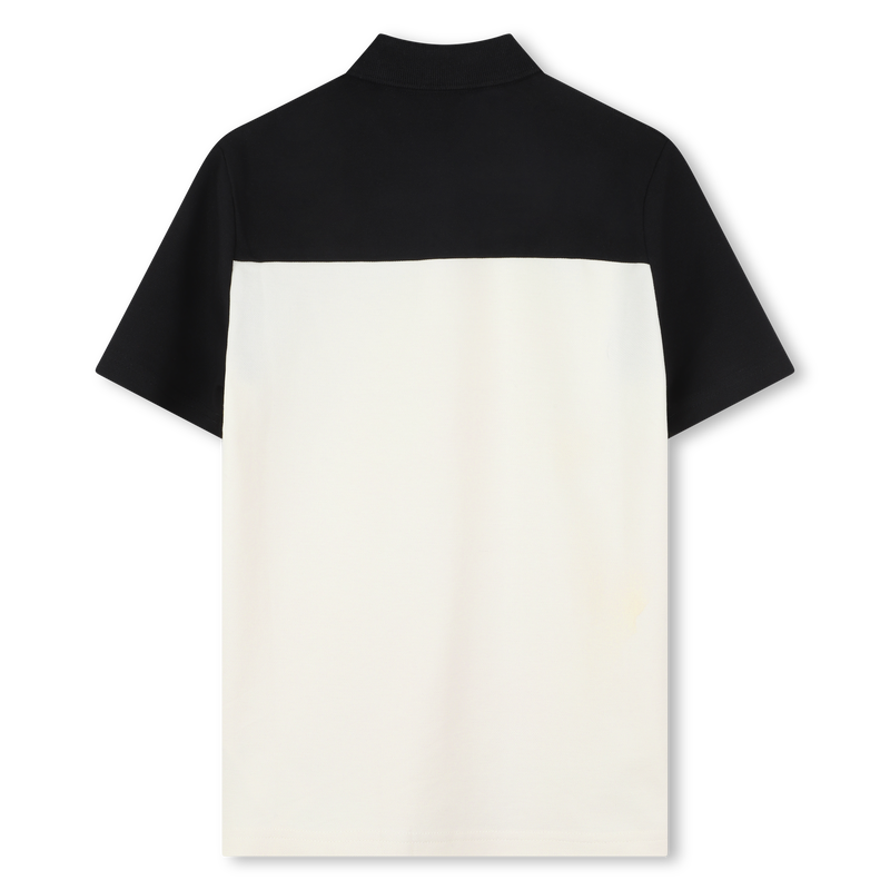 Polo met kleurblokken BOSS 
                        BOY