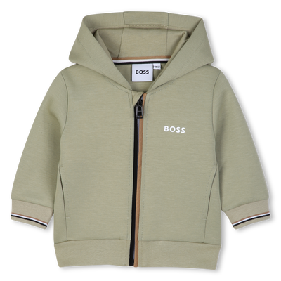 Cardigan &agrave; capuche BOSS GARCON