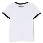 Tee-shirt manches courtes KARL LAGERFELD KIDS 
                    FILLE