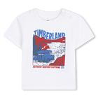 T-shirt met korte mouwen, WIT, hi-res