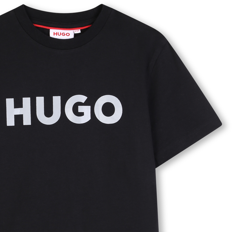 TEE-SHIRT MANCHES COURTES HUGO 
                        GARCON