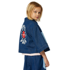 Veste en jean brod&eacute;e KENZO KIDS 
                    FILLE