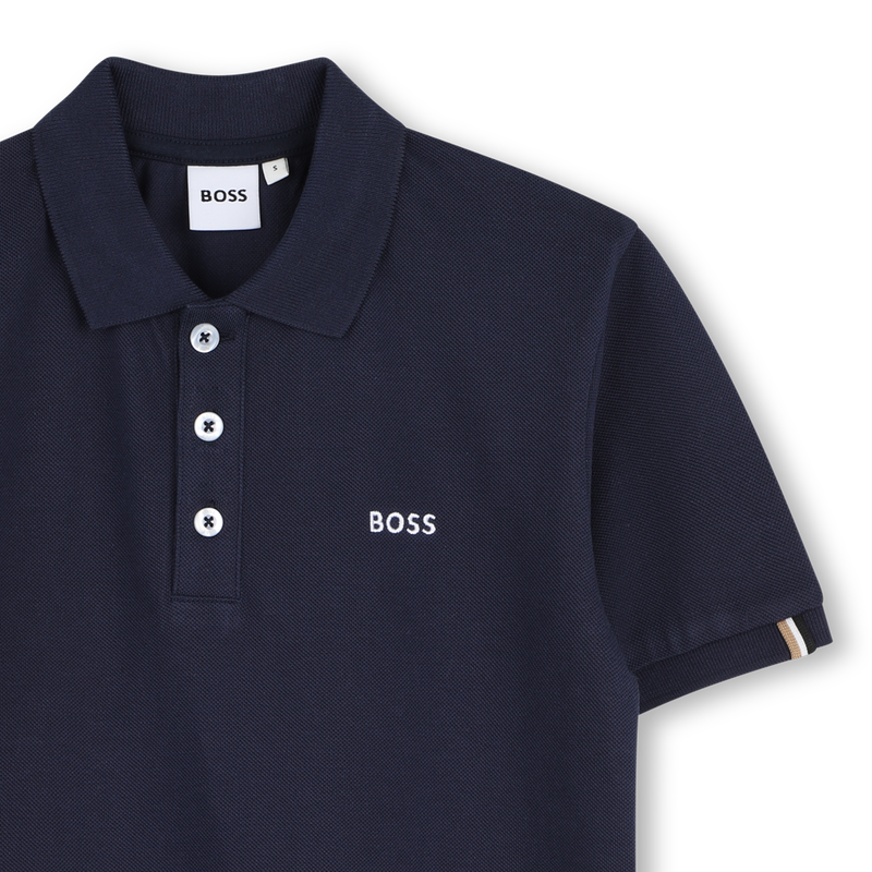 Korte mouwen polo BOSS 
                        JONGEN