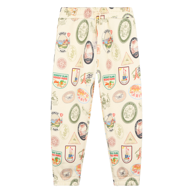 Pantalon de jogging molletonn&eacute; KENZO KIDS 
                        FILLE