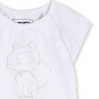 Ensemble Tee-shirt et jupe KARL LAGERFELD KIDS 
                    FILLE