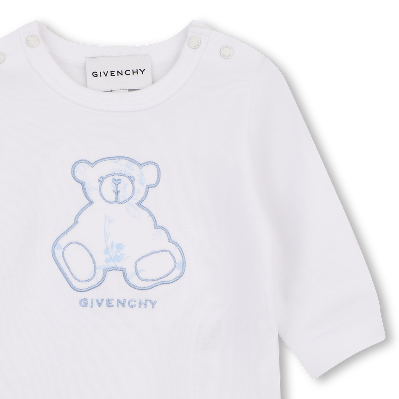 Ensemble salopette et tee-shirt GIVENCHY 
                        GARCON