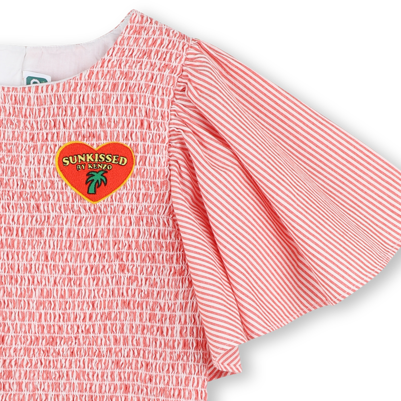 Katoenen blouse KENZO KIDS 
                        GIRL