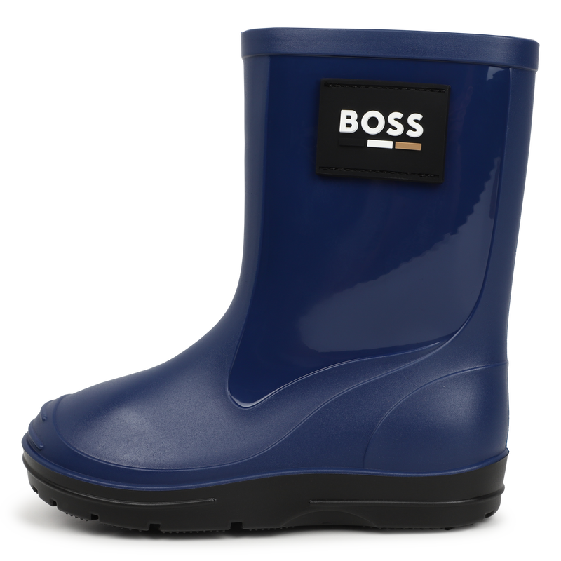 Bottes de pluie bitextur&eacute;es BOSS 
                        GARCON