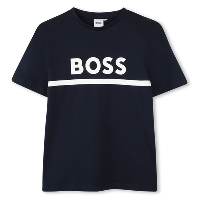 T-SHIRT MET KORTE MOUWEN BOSS BOY