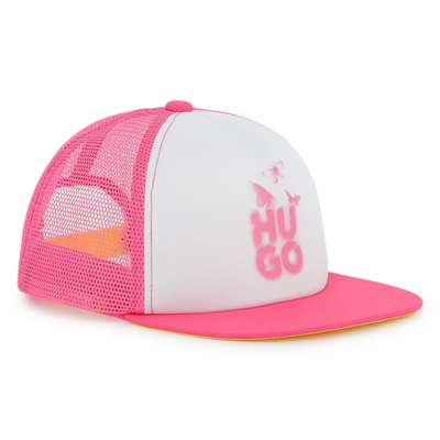 Casquette r&eacute;glable bi-mati&egrave;re HUGO FILLE