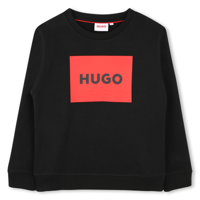 Sweat-shirt molletonn&eacute; HUGO GARCON