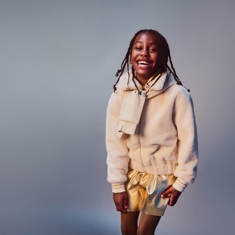 Blouson avec fermeture zippée BOSS 
                        FILLE